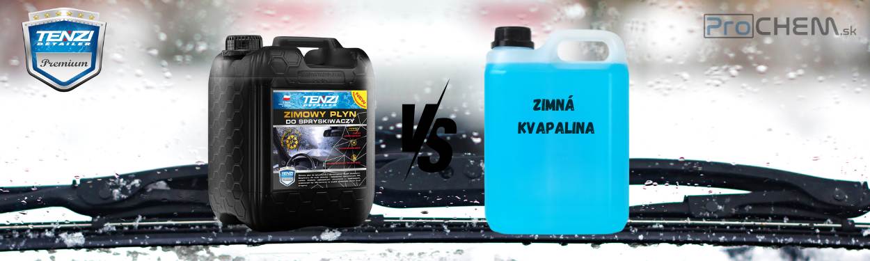 Porovnanie zimnej kvapaliny Tenzi Detailer s bežnými produktmi (2)